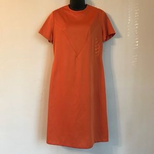 Vintage orange dress